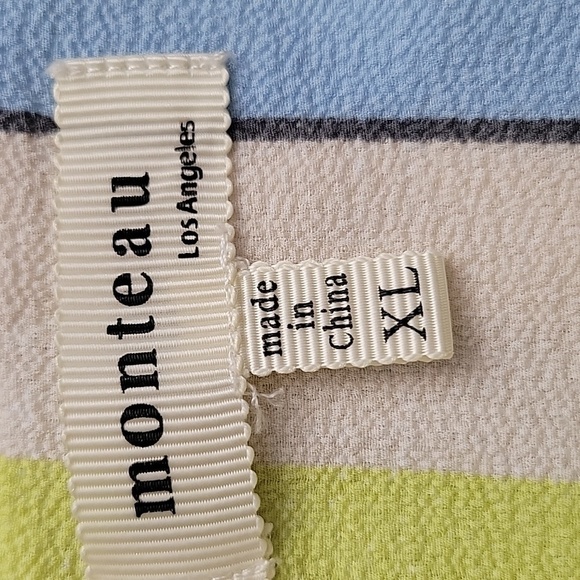 Sleeveless Top XL Sheer Loose Flowy - Picture 4 of 4